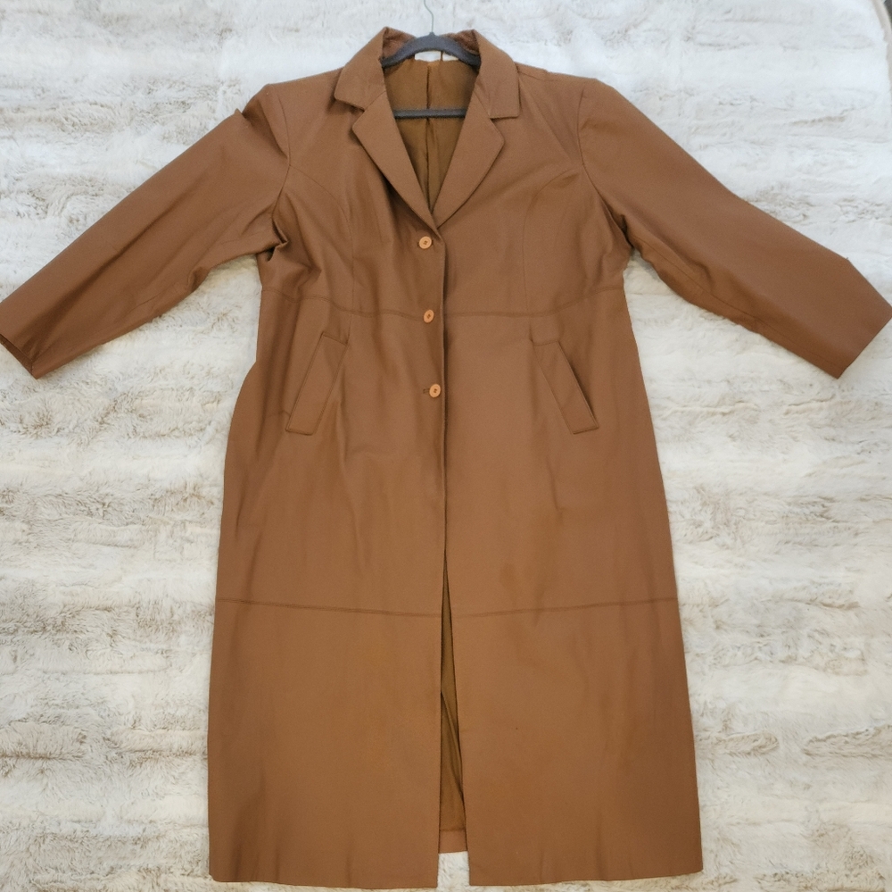Newport News Tan Trench Coat